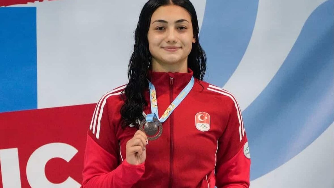 Seher Kaya, EYOF’ta Avrupa 3’üncüsü oldu