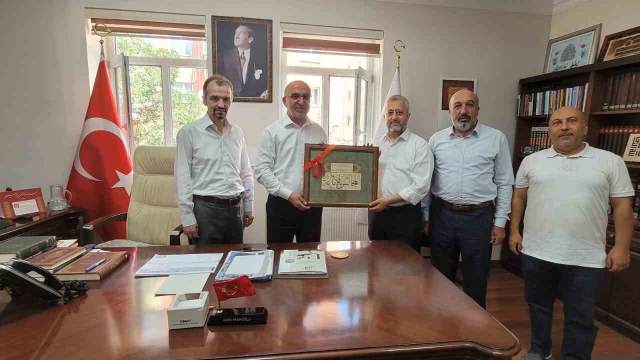 Kütahya Dini İhtisas Merkezi’nden İl Müftülüğüne ziyaret