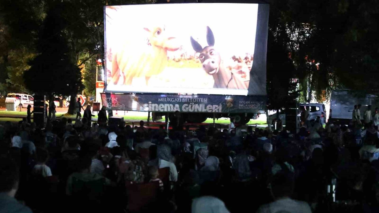 Melikgazi’de ’Sinema Günleri’ yoğun ilgi gördü