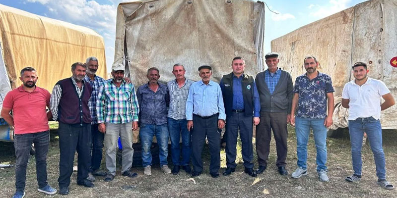 Başkan Müçük, felaket bölgesinde incelemelerde bulundu