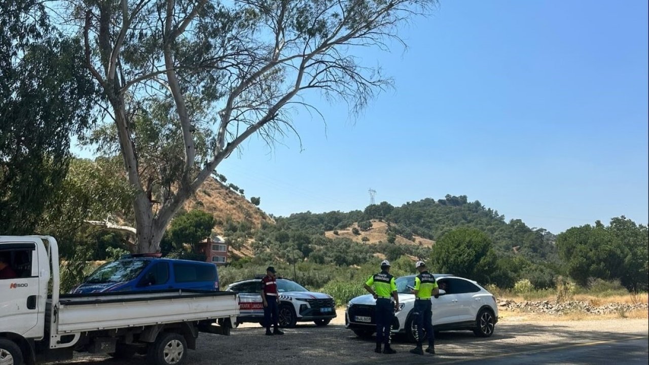 Köşk’te jandarmadan şok trafik uygulaması
