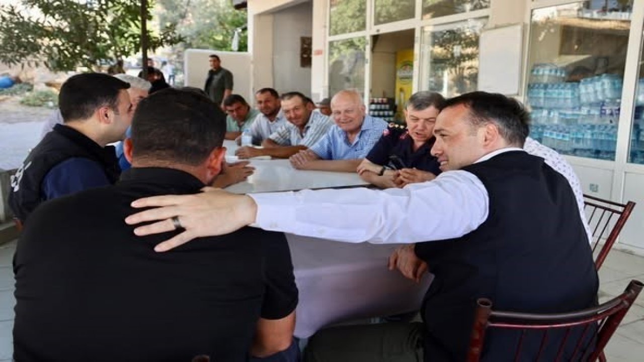 Bilecik Valisi Faik Oktay Sözer’den yangın sonrası Selçik Köyü’ne ziyaret