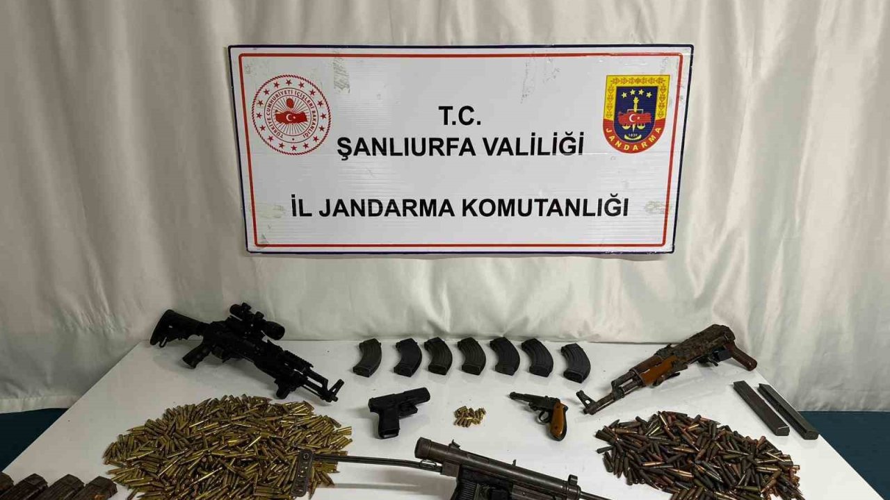 Şanlıurfa’da ruhsatsız silah operasyonu