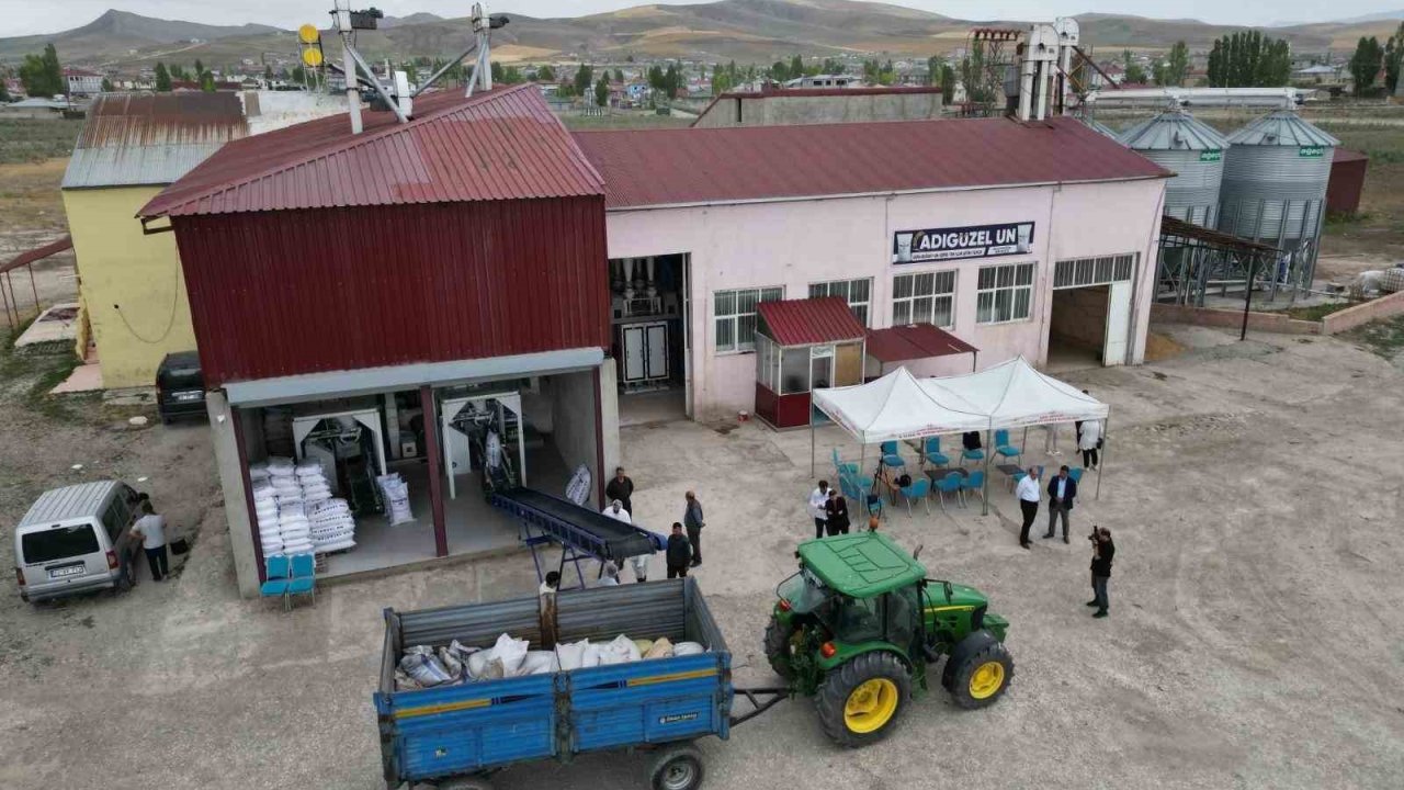 Diyadin’de kurulan modern un tesisi ekonomiye güç katıyor
