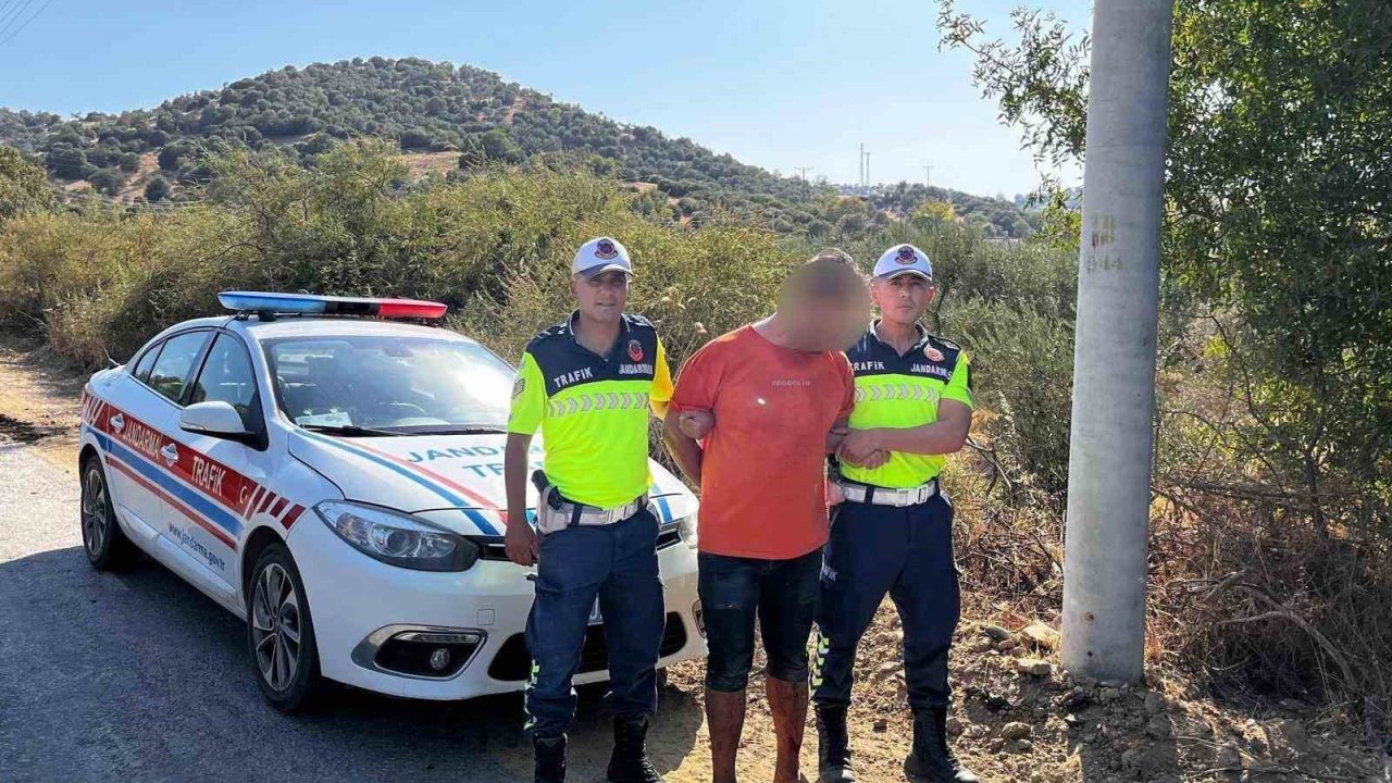 Kayınpederinin evini ateşe veren damat, yakalandı