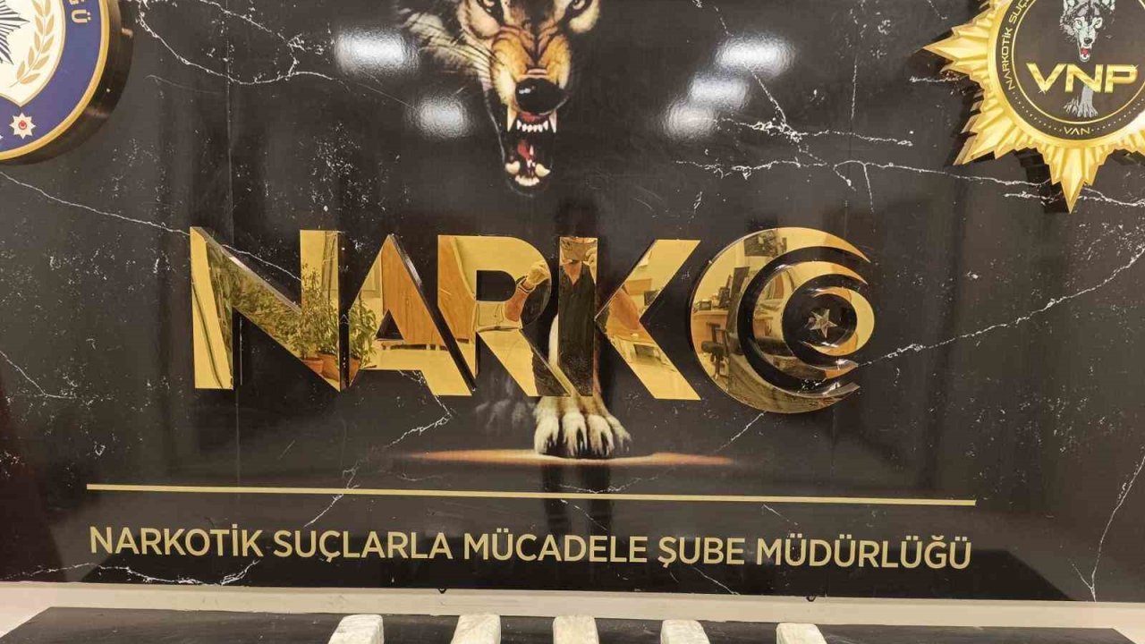 Van’da 127 kilo uyuşturucu ele geçirildi: 5 gözaltı
