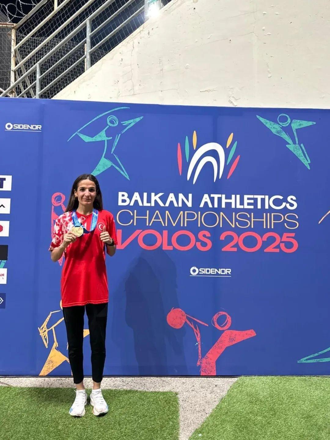 Kars’lı milli Atlet Bahar Yıldırım Balkan Şampiyonu oldu!