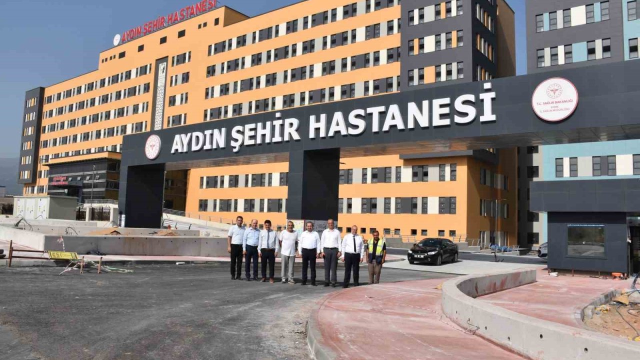 Aydın’ın modern sağlık kompleksinin yapım sürecinde sona gelindi