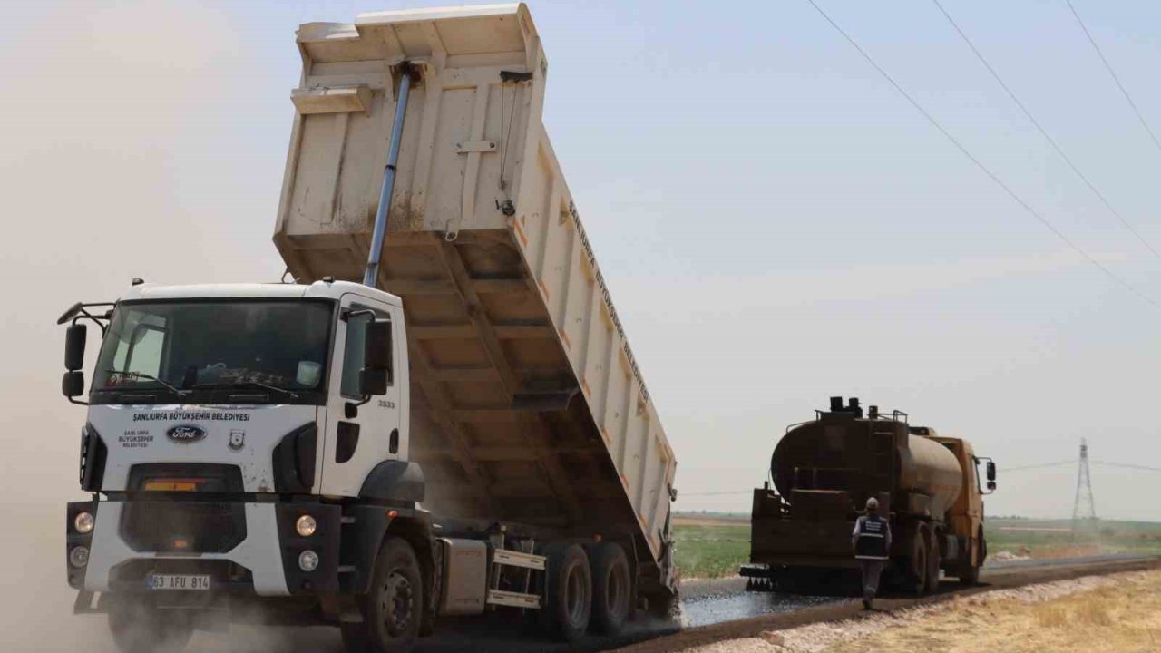 Viranşehir kırsalında yol sorunları çözüme kavuşuyor