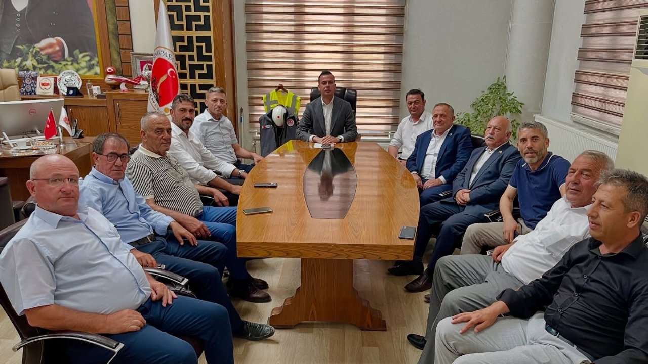 Sinanpaşa’da yangın risklerine karşı alınacak önlemler değerlendirildi