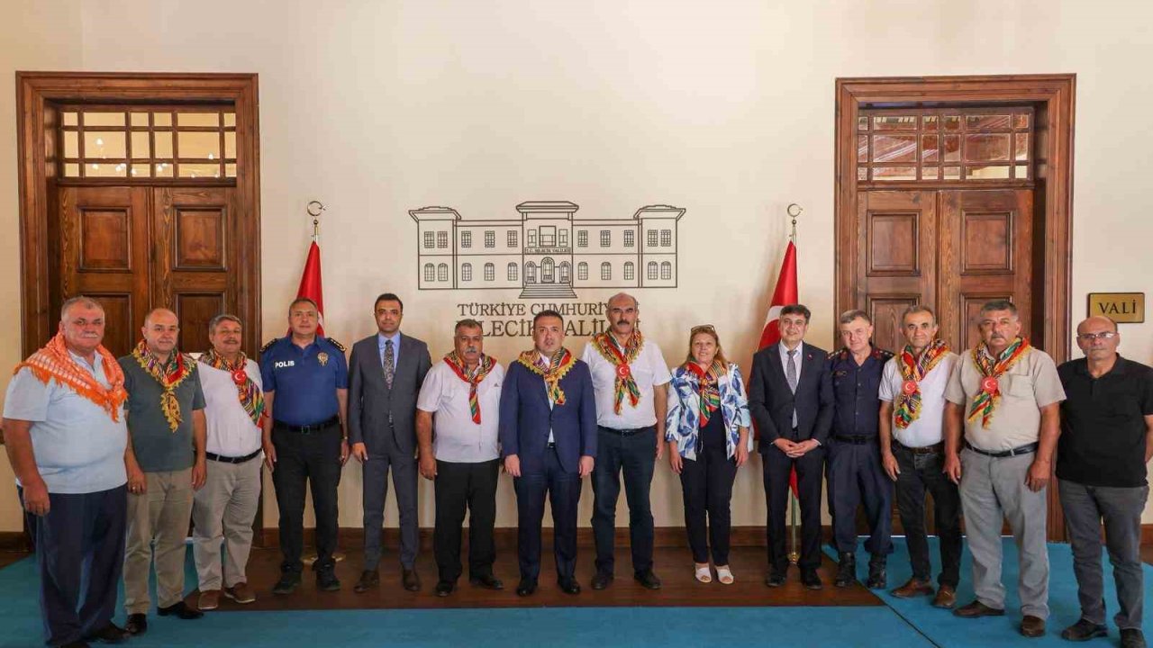 Yörük-Türkmen temsilcilerinden Vali Sözer’e ziyaret