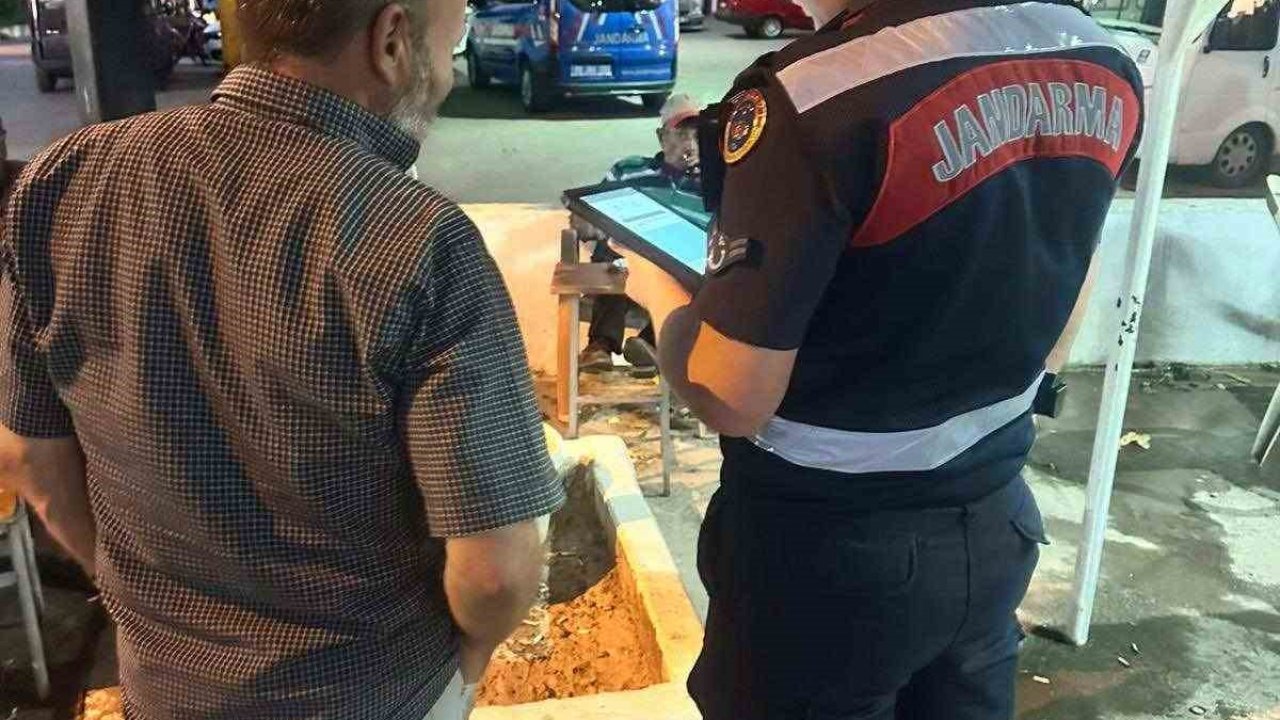 Köşk jandarmasından ‘huzur’ denetimi