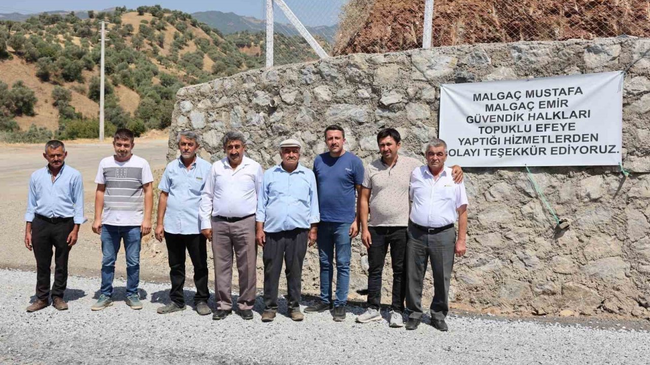 Sultanhisarlı muhtarlardan Başkan Çerçioğlu’na yol teşekkürü