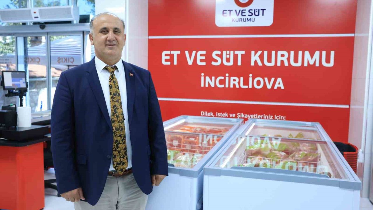 İncirliova Belediyesi Aydın’da ilki başardı: Et ve Süt Kurumu Satış Mağazası yarın açılıyor