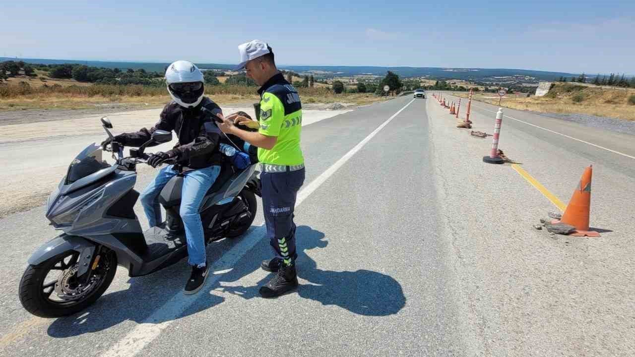 Kırklareli’nde trafik denetimi: 166 araç ve sürücüye işlem yapıldı