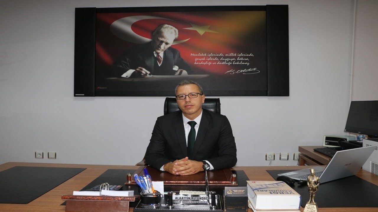 Altundağ, İl Defterdarlığı Gelir İdaresi Grup Müdürü oldu