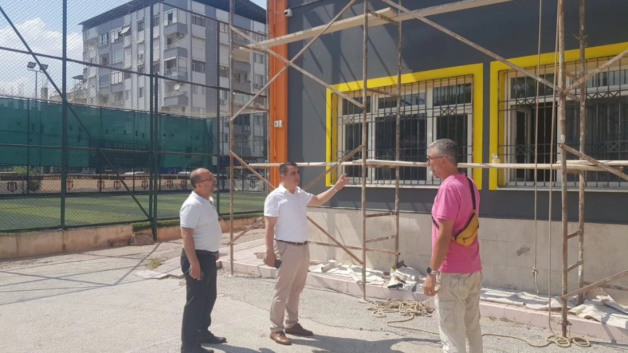 Nazilli’de okullar yeni eğitim öğretim yılına hazırlanıyor