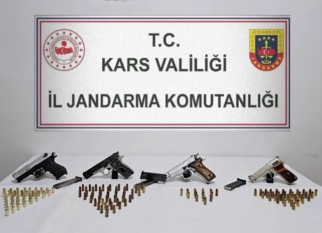 Kars'ta Silah Operasyonu!