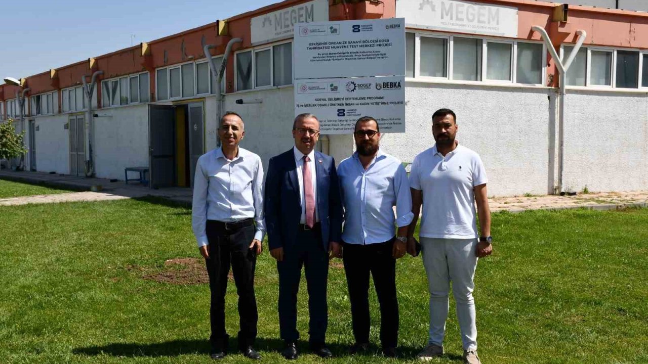 İl Milli Eğitim Müdürü Sinan Aydın’dan MEGEM’e ziyaret
