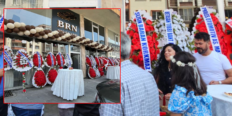 Kars'ta Baran Oto Galeri açıldı