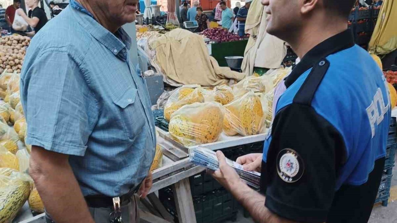 Niğde’de güvenlik bilincine yönelik broşürlü uyarı