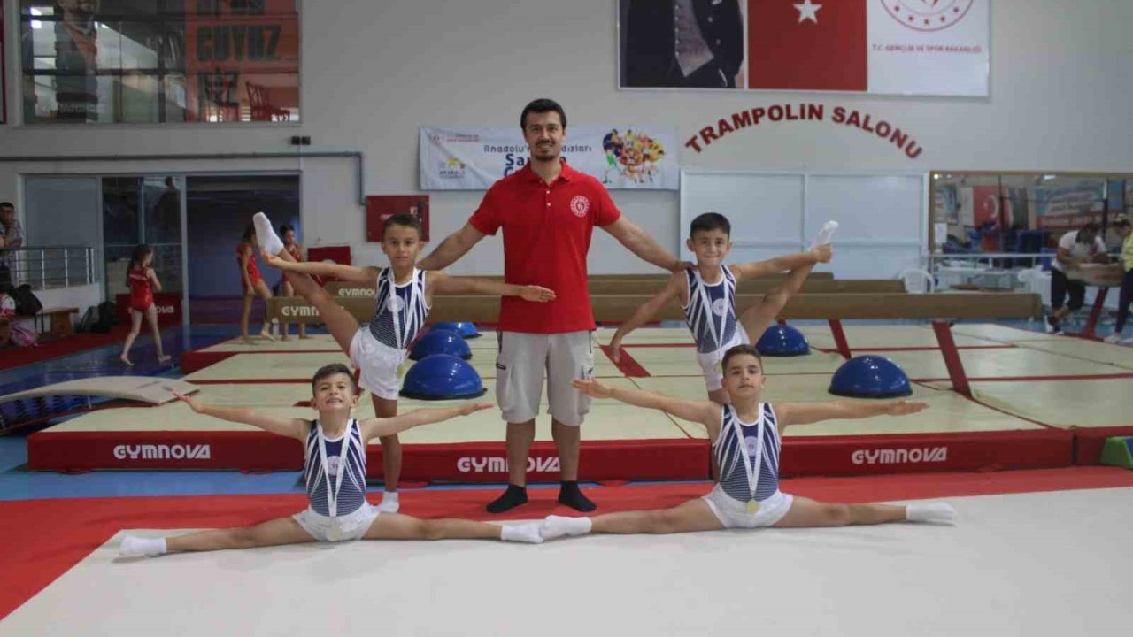 Düzce cimnastik takımı Türkiye finallerinde