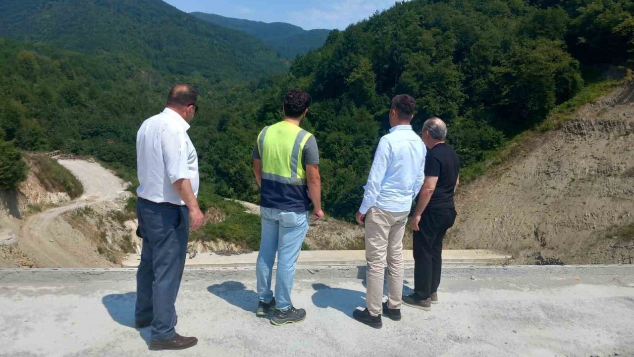 Türkeli’de Zimari Göleti’nde çalışmalar sona yaklaşıyor