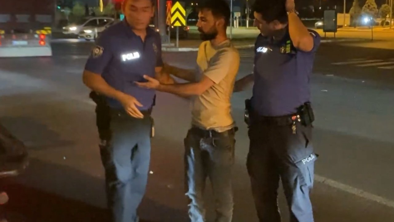 Kaza yapan alkollü ve ehliyetsiz sürücüden pes dedirten konuşma