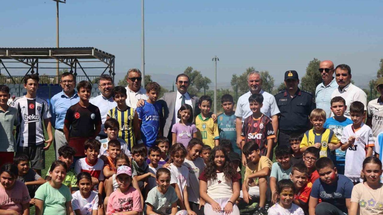 Kaymakam Taşkın, Yaz Kur’an Kursu öğrencileriyle buluştu