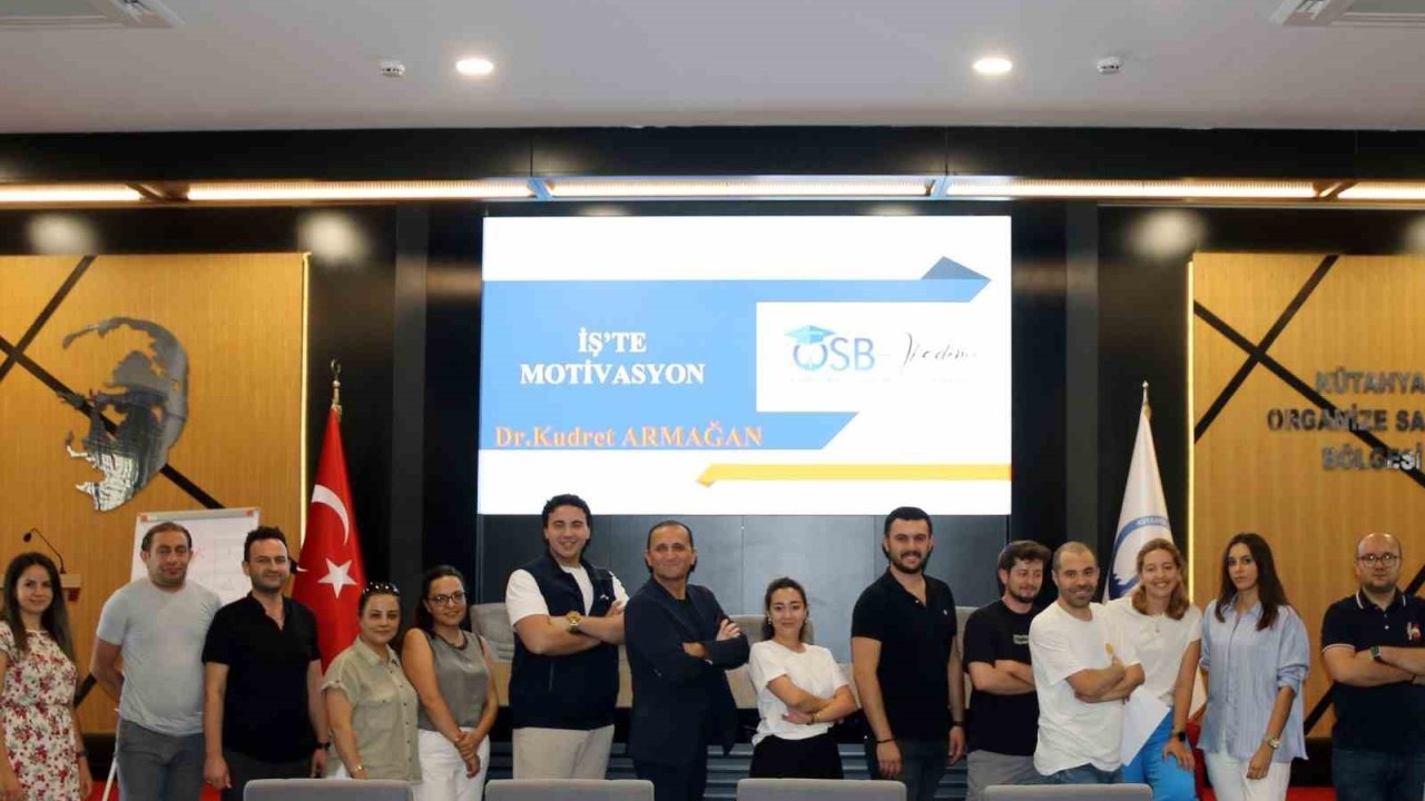 Kütahya OSB Akademi’de "İşte Motivasyon" eğitimi düzenlendi
