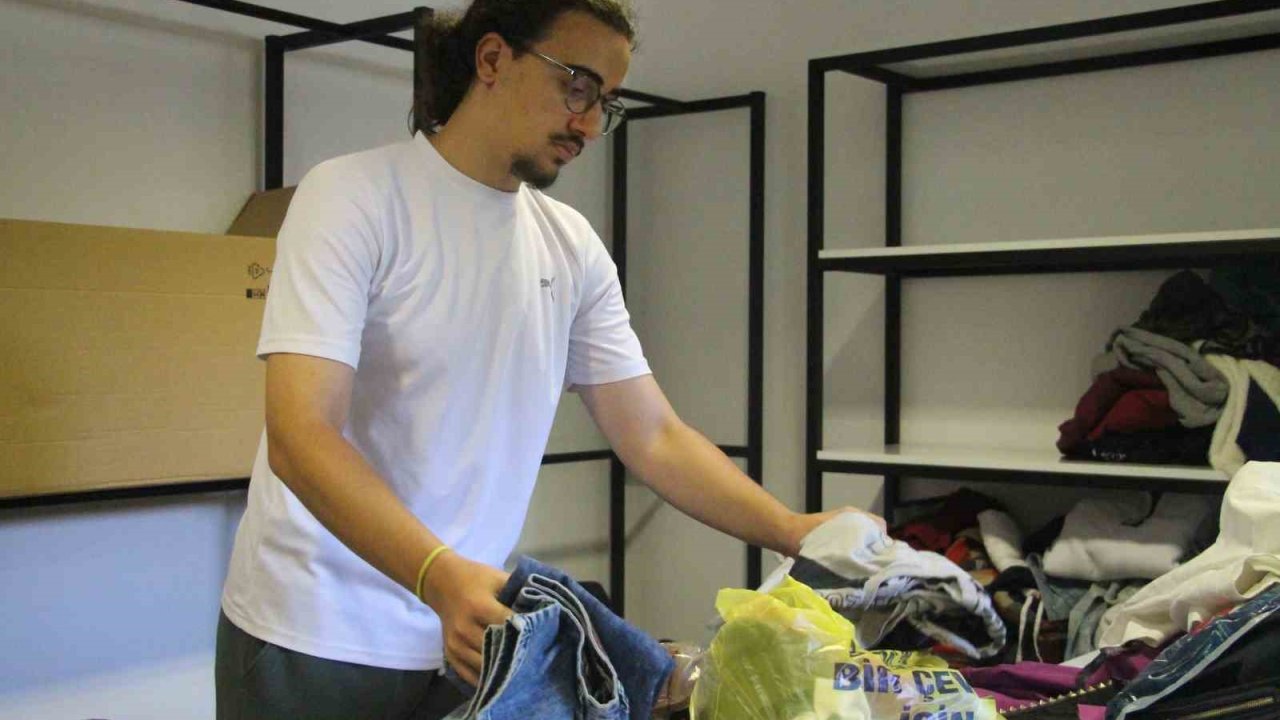 Ücretsiz kıyafet projesiyle hem çevre hem toplum kazanıyor