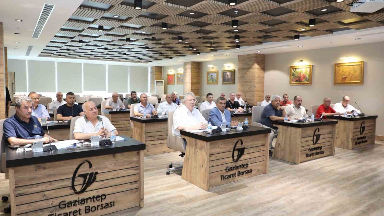GTB Temmuz Ayı olağan meclis toplantısı gerçekleştirildi