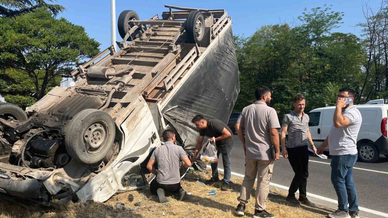 Eskişehir’de trafik kazası, 2 yaralı
