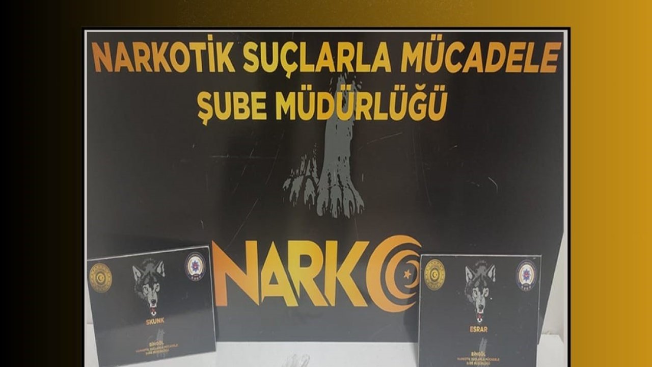 Bingöl’de uyuşturucuyla mücadele