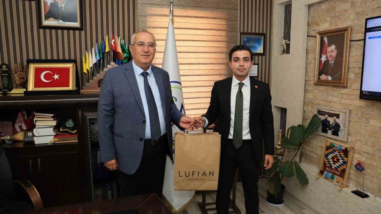 Çameli Kaymakamı Yıldırım’dan Başkan Arslan’a veda ziyareti