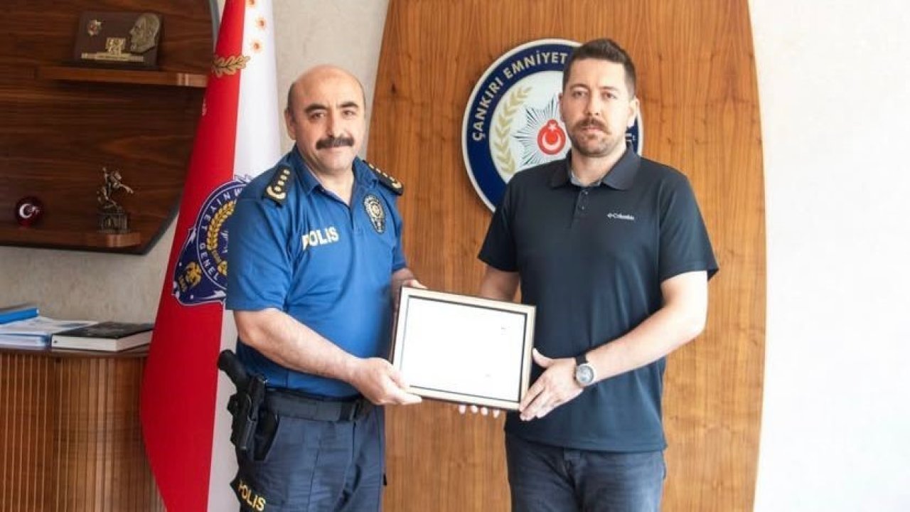 Çankırı Emniyet Müdürlüğü Asayiş Şube Müdürü Kudret Özçelik Antalya’ya atandı