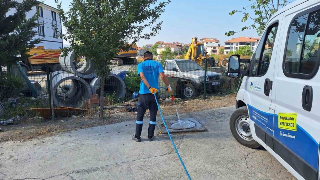 Sakarya’da vektörle mücadelede yoğun çalışma