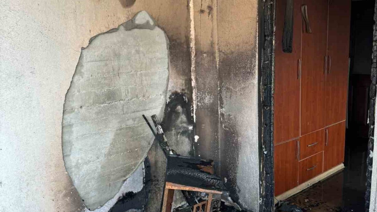 Kahramanmaraş’ta apartman yangını