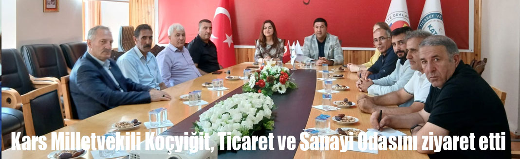 Milletvekili Koçyiğit, Kars TSO Başkanı Bozan ile Bir araya geldi