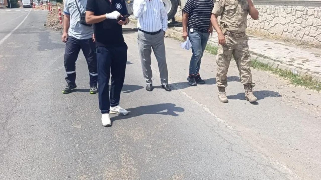 Hamur’da doğalgaz çalışmaları sürüyor