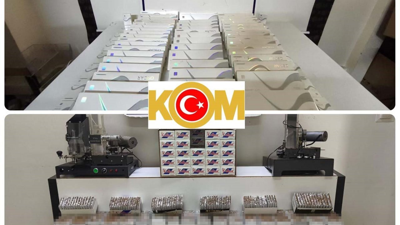 Edremit’te kaçak tütün operasyonu: 8 gözaltı