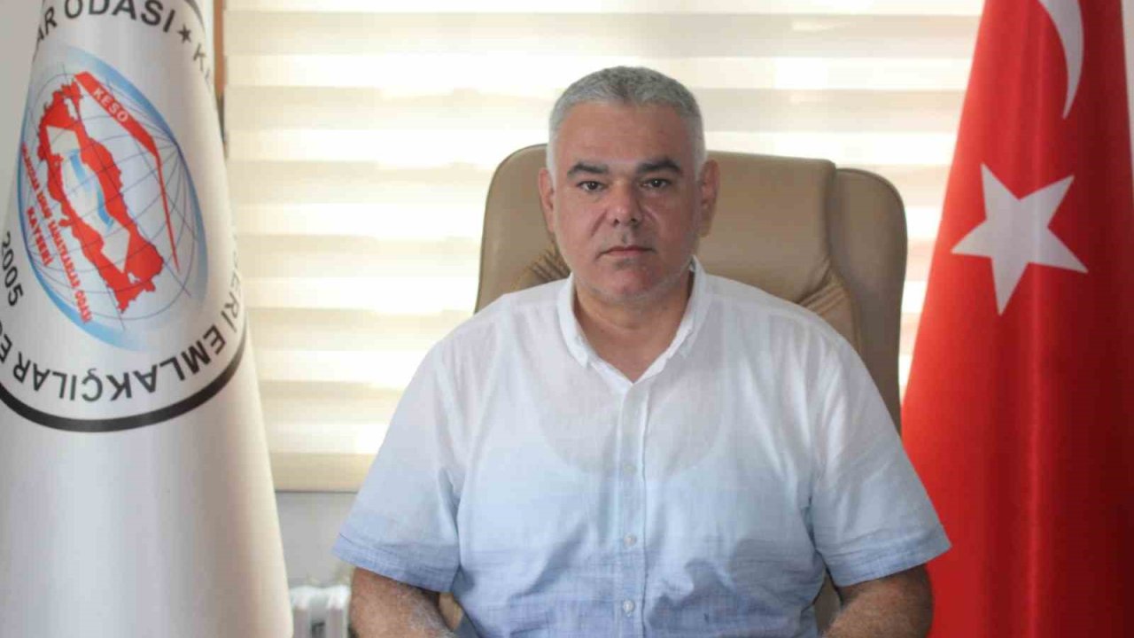 Kayseri Emlakçılar Odası Başkanı Atasoy: "Paranızı faiz yerine gayrimenkule yatırın"