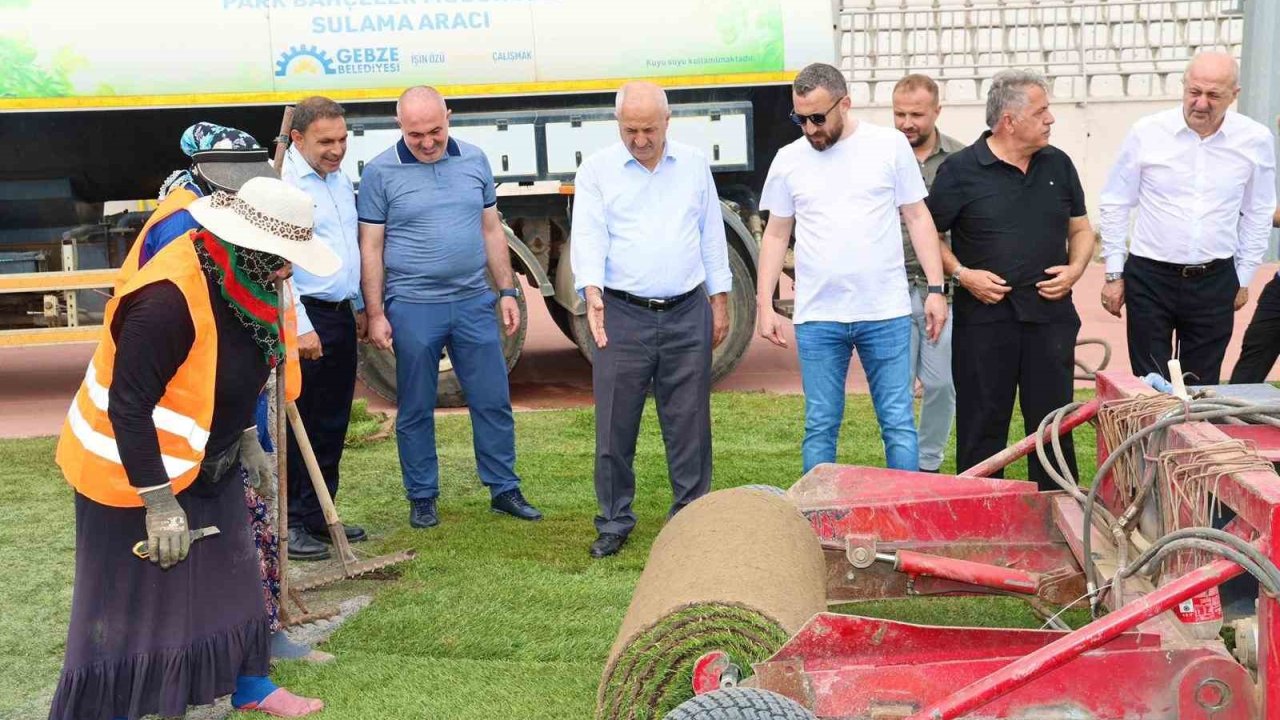Alaettin Kurt Stadyumu yeni sezona hazırlanıyor