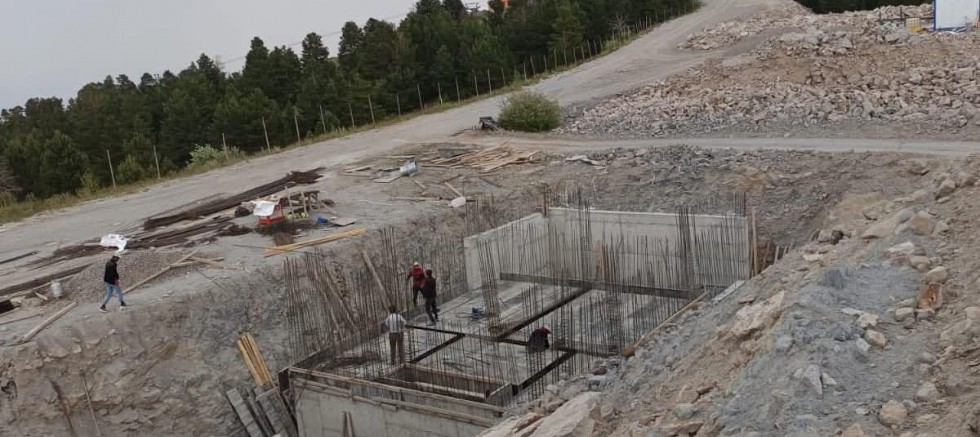 Kars Sarıkamış’ta Suni Karlama Yapım İşi Hızla Devam Ediyor!