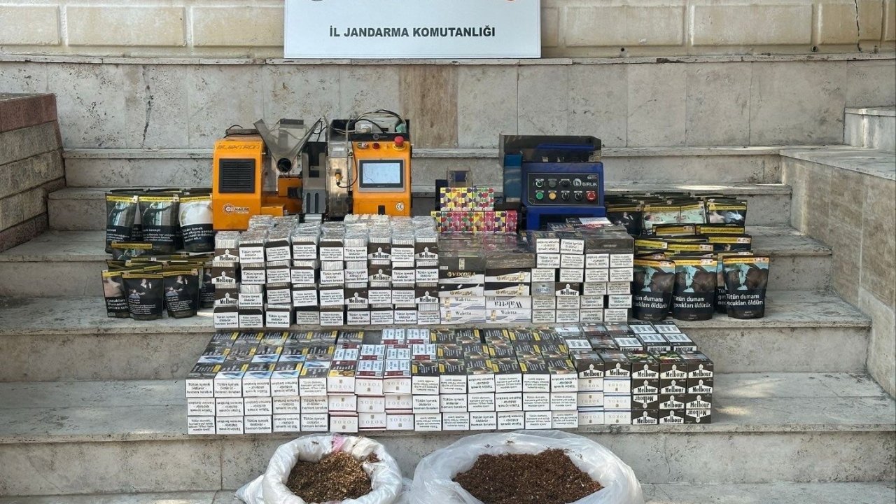 Alaşehir’de kaçak tütün operasyonu