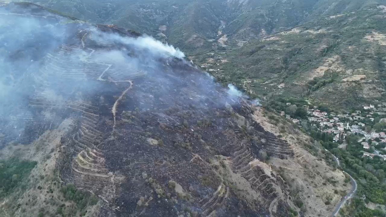 Tekirdağ Valiliği: "Uçmakdere’deki orman yangını kontrol altına alındı"