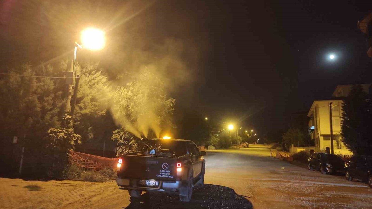 Bilecik Belediyesi’nden ilaçlama çalışması