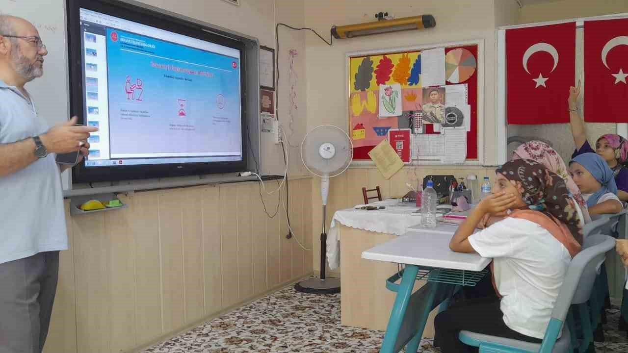 Bandırma’da Yaz Kur’an Kurslarında mahremiyet eğitimi