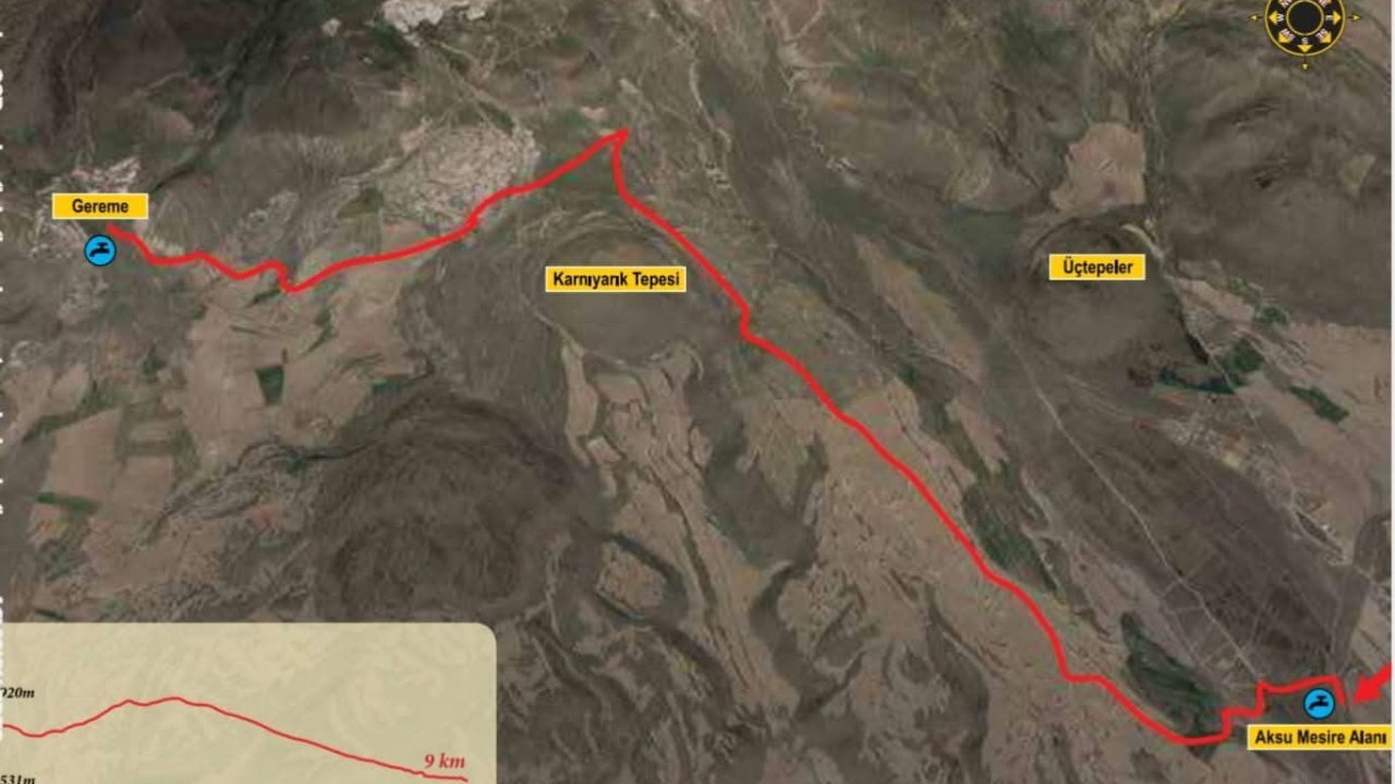 Erciyes Dağı’ndaki yürüyüş rotaları, ziyaretçilere keyifli anlar yaşatıyor