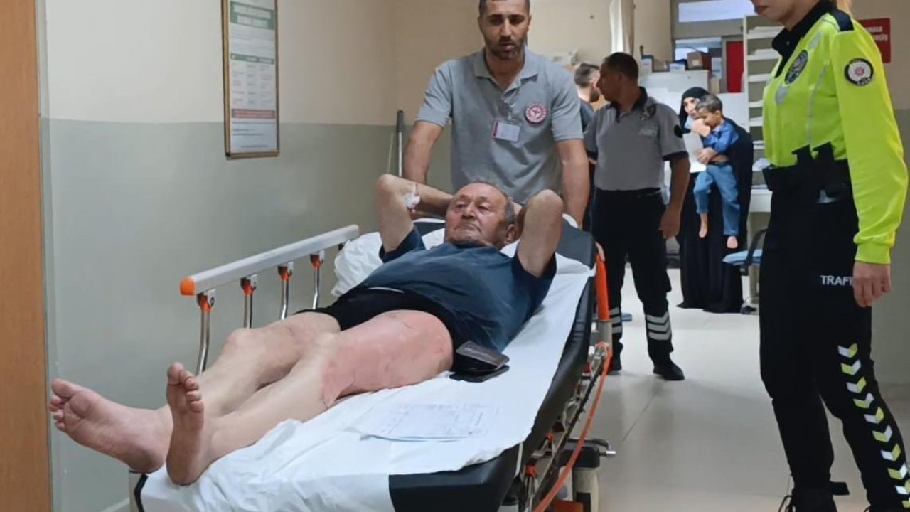 Üzerine kaynar su dökülen adam hastanelik oldu